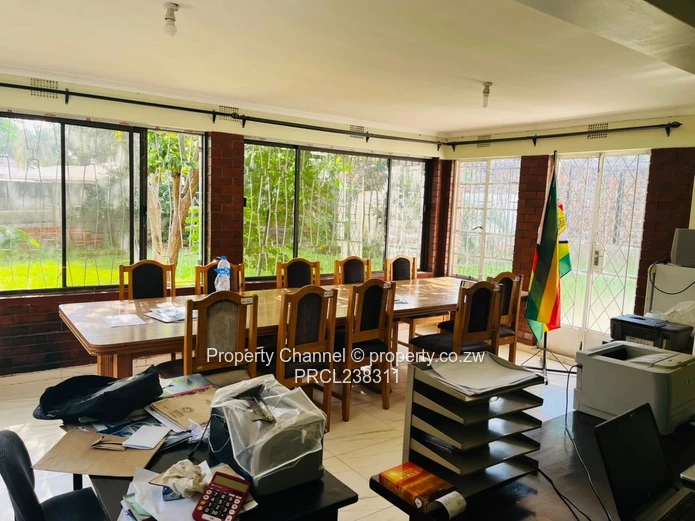 4 office rooms, One large open plan and a board room