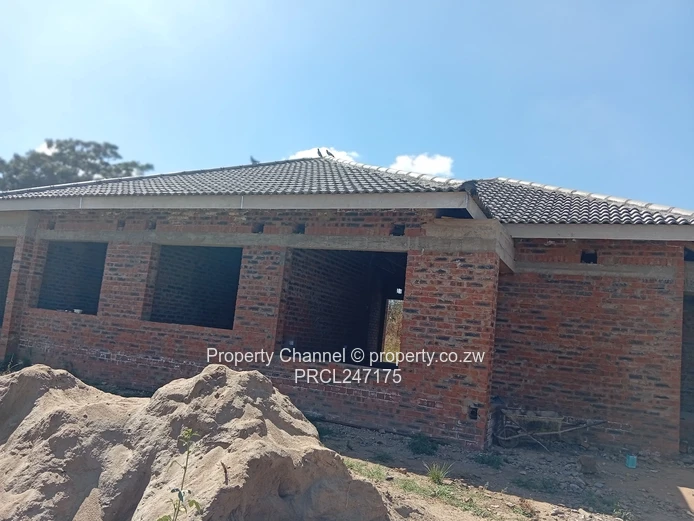 Tiled-Roof 4-Bed Brick Shell on 304 sqm, Parkview