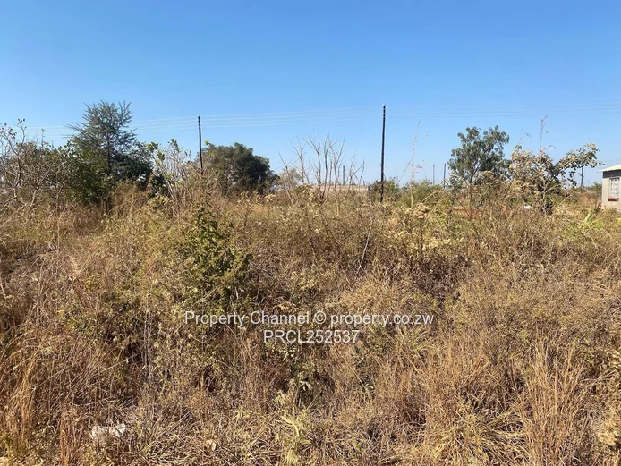 Prime 300m² Stand on Tarred Main Road, Mbizo
