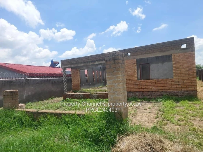 Incomplete 4-Bedroom House for Sale – Chitungwiza Unit L