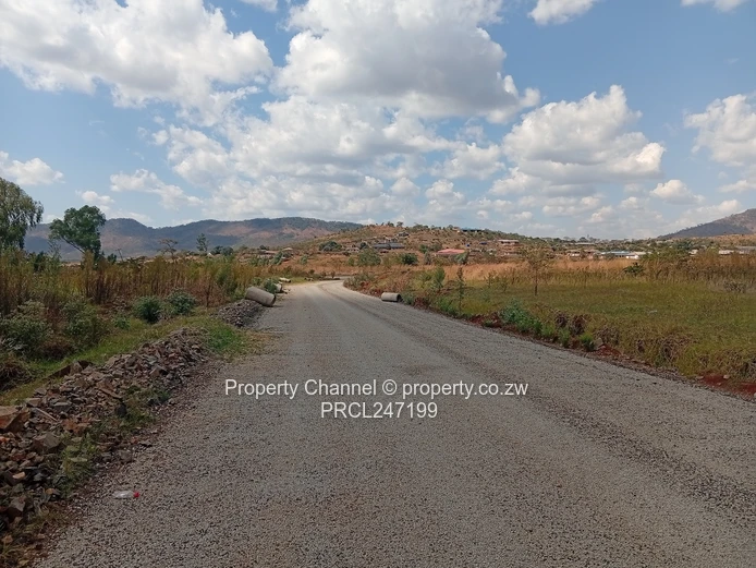 Mazowe 1000m² Stand – Main Road Frontage & Hill Views