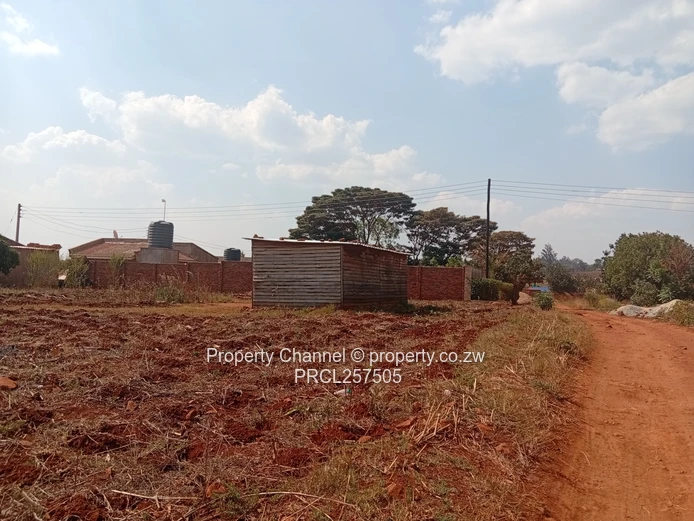 1000 m² Cleared Corner Stand in Hatcliffe, Harare