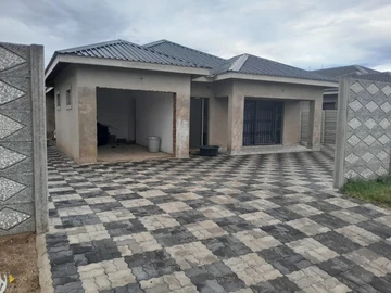 This 95% complete 4-bedroom house offers a spacious and functional layout, ideal for families or tho