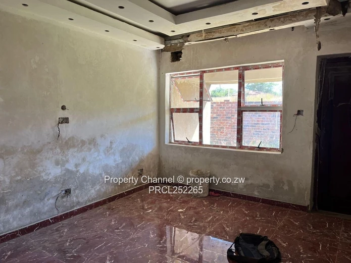 6-Bedroom Unfinished House in Charlotte Brooke, Harare North