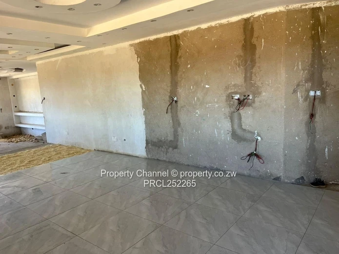 6-Bedroom Unfinished House in Charlotte Brooke, Harare North