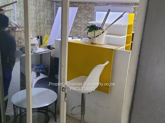 Harare CBD Walled Retail Shop 