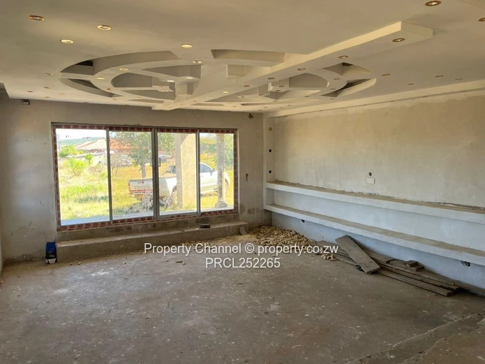 6-Bedroom Unfinished House in Charlotte Brooke, Harare North