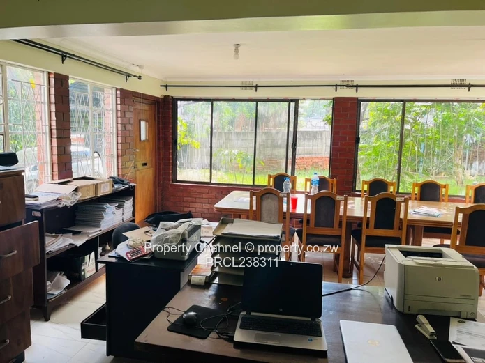 4 office rooms, One large open plan and a board room