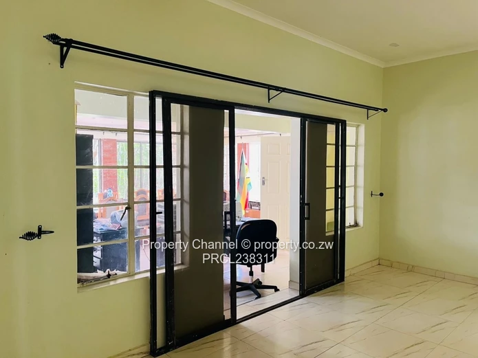 4 office rooms, One large open plan and a board room